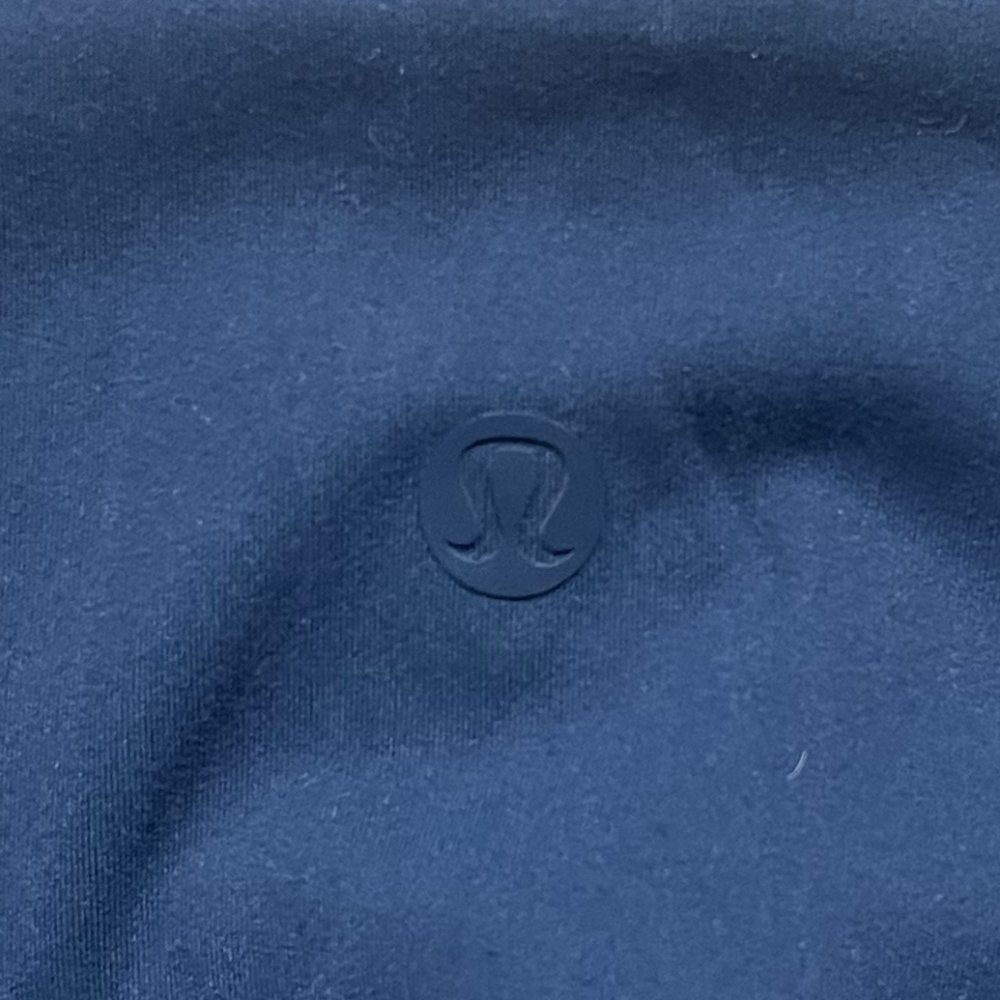 LULULEMON Womens True Navy High Waisted Athletic Lounge Yoga Leggings Size 10 - Picture 3 of 4